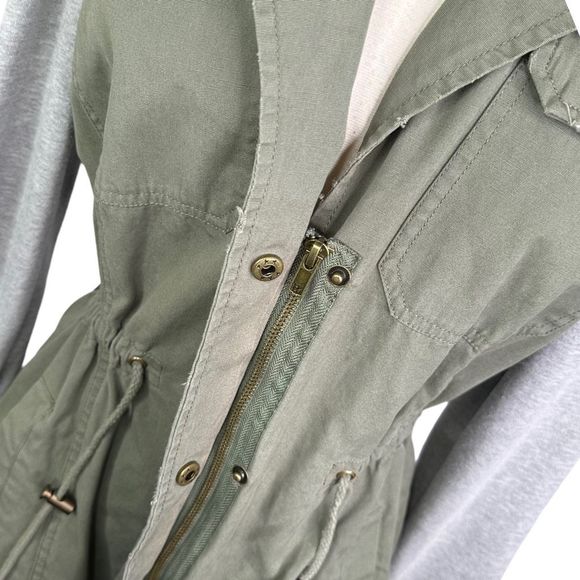 Billabong Designer’s Closet Fall Dayz Military Jacket - Size Large - Picture 5 of 7